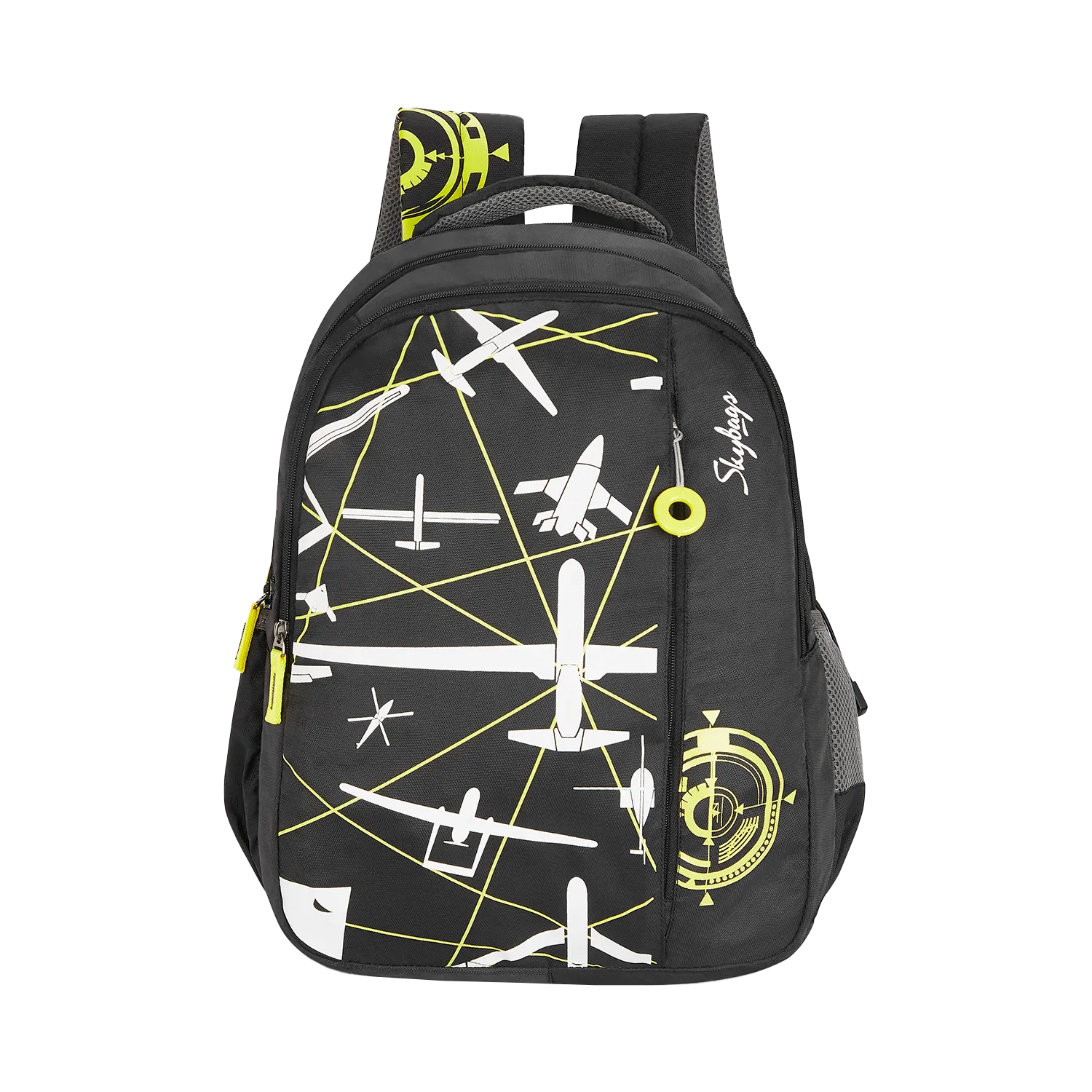 Skybags New Neon 22  04 School Backpack Black