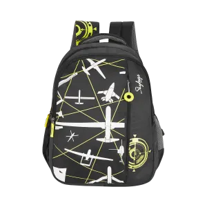Skybags New Neon 22  04 School Backpack Black