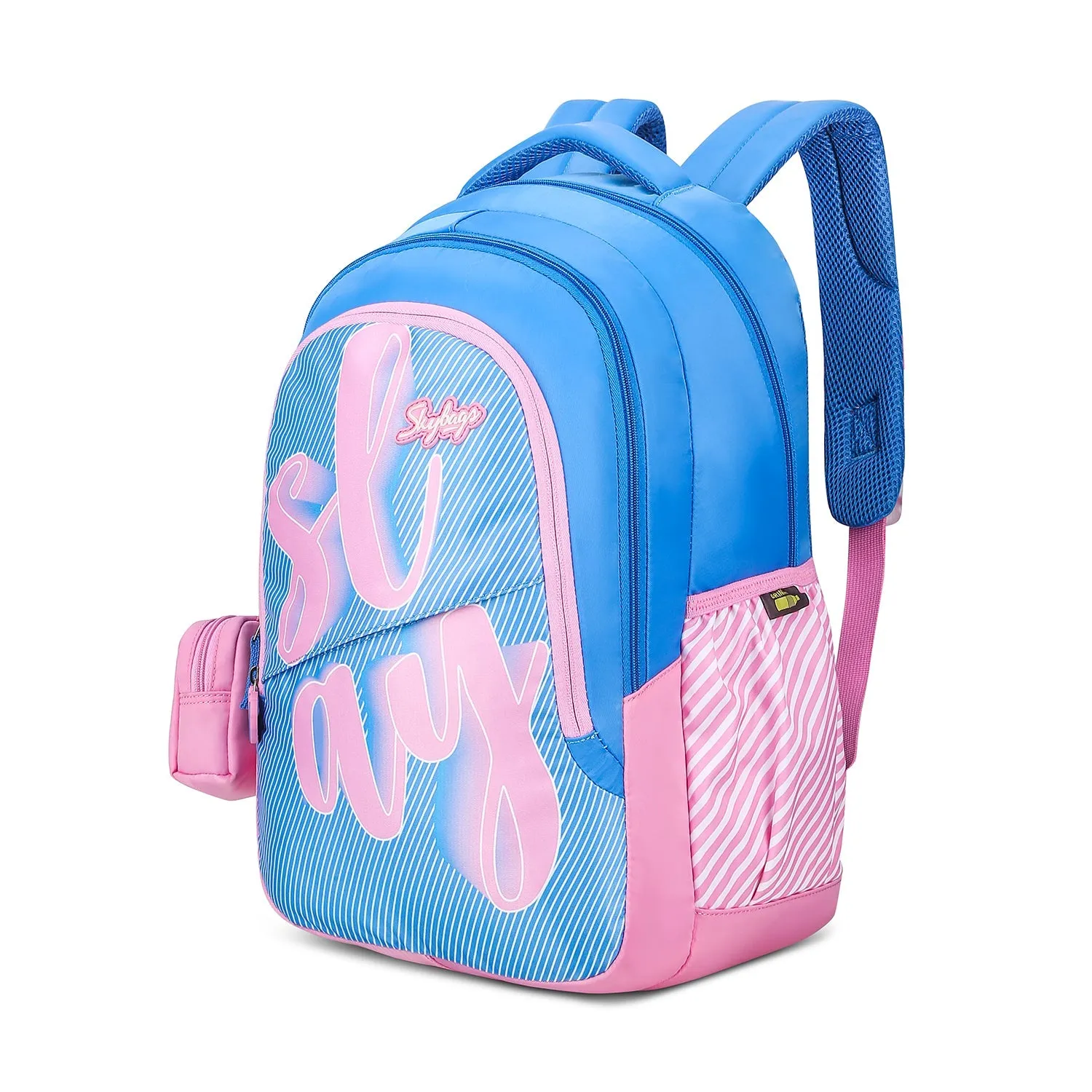 Skybags PEARL 05 SCHOOL BACKPACK BLUE PINK