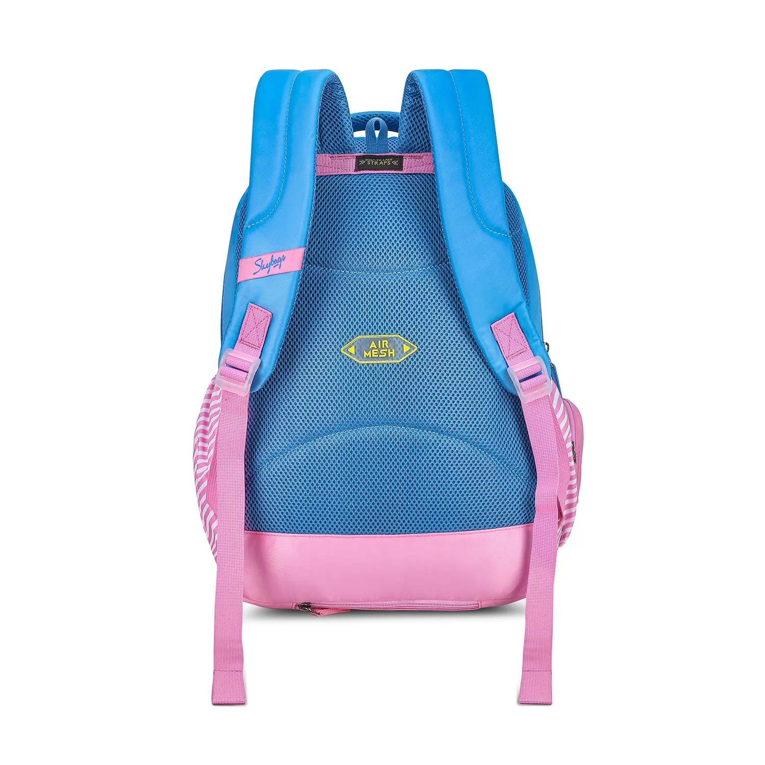 Skybags PEARL 05 SCHOOL BACKPACK BLUE PINK