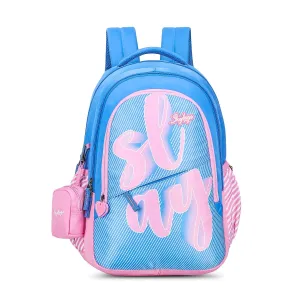 Skybags PEARL 05 SCHOOL BACKPACK BLUE PINK