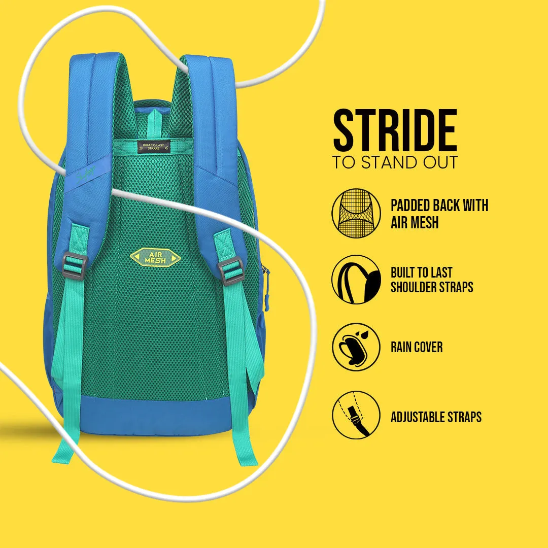 Skybags Strider Pro 01  Laptop Backpack (H) R Blu