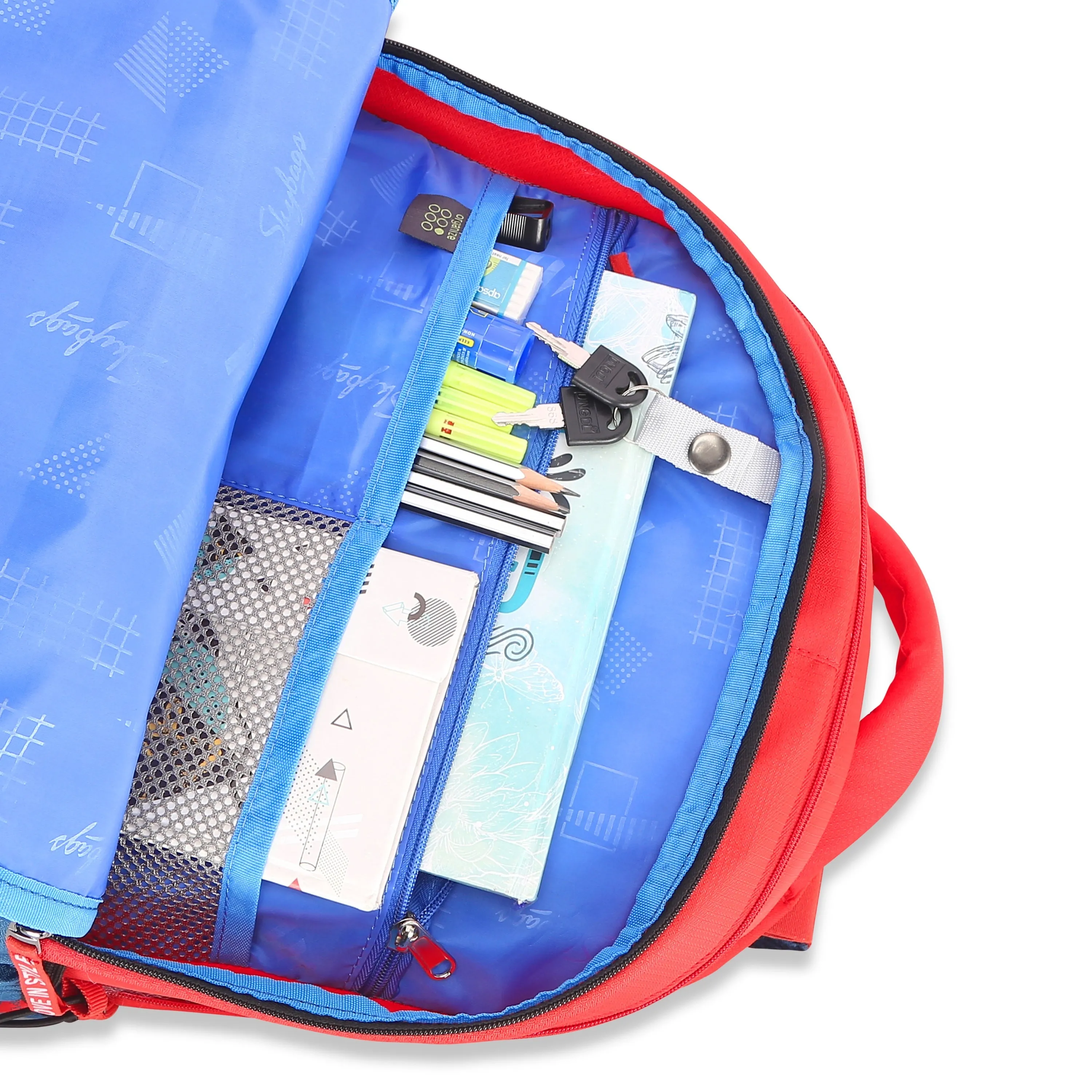 Skybags WOKE PRO 04  SCHOOL BACKPACK