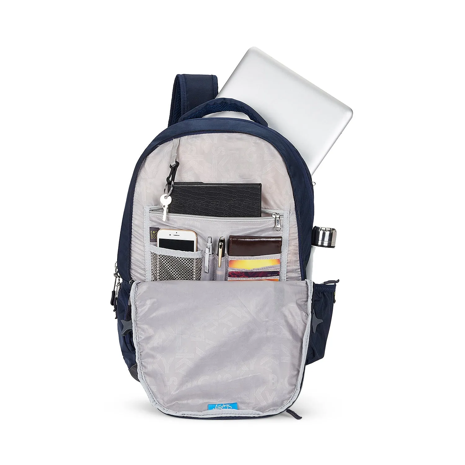 Skybags Xylo Plus 04  Laptop Backpack (H) Navy