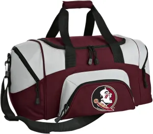 SMALL FSU Gym Bag Deluxe Florida State Travel Carryon Bag