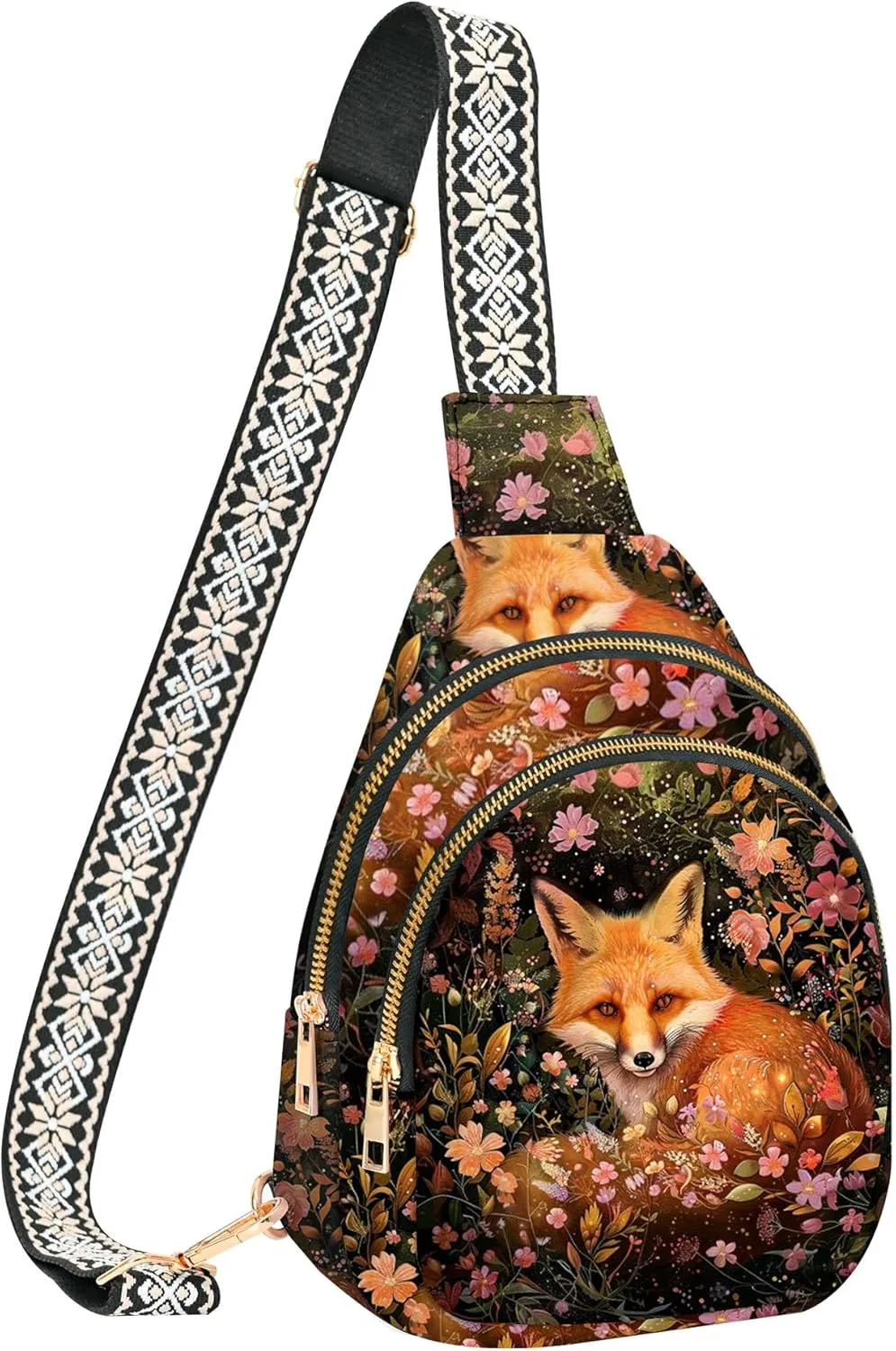 Small Sling Bag for Women Leather Crossbody Bags Sling Backpack for Outdoor Travel