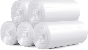 Small Trash Bags, Magesh 4 Gallon Trash Bags/Garbage Bags, Strong Wastebasket Liners for Bathroom Bedroom Office Trash Can, 125 Counts
