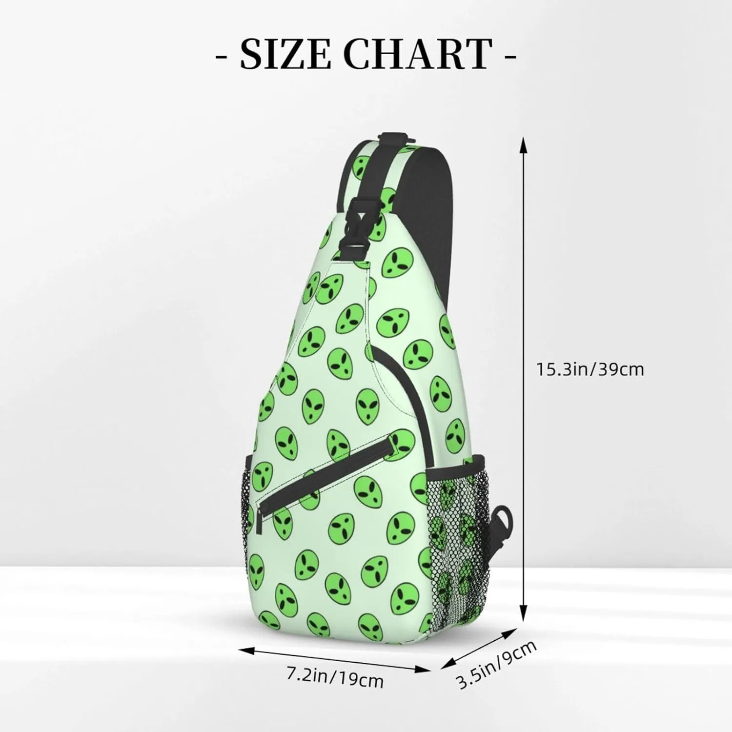 Space Planet Sling Bag,Multipurpose Crossbody Backpack Shoulder Chest Bag for Women Men Travel Hiking Daypack