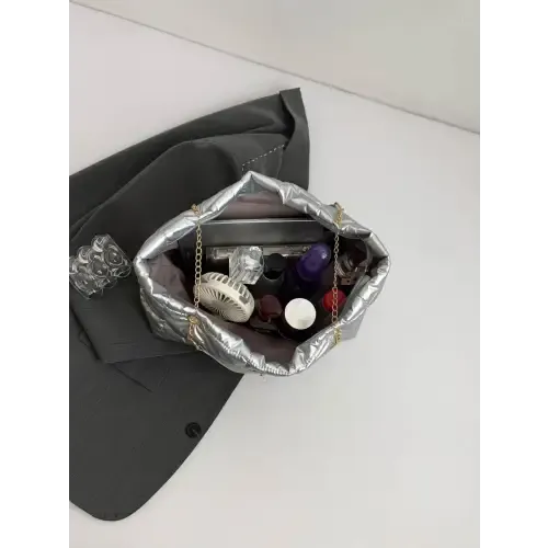 Sparkle Silver Tote Bags