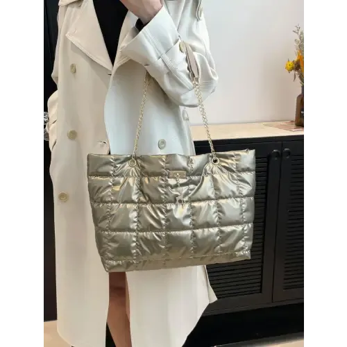 Sparkle Silver Tote Bags