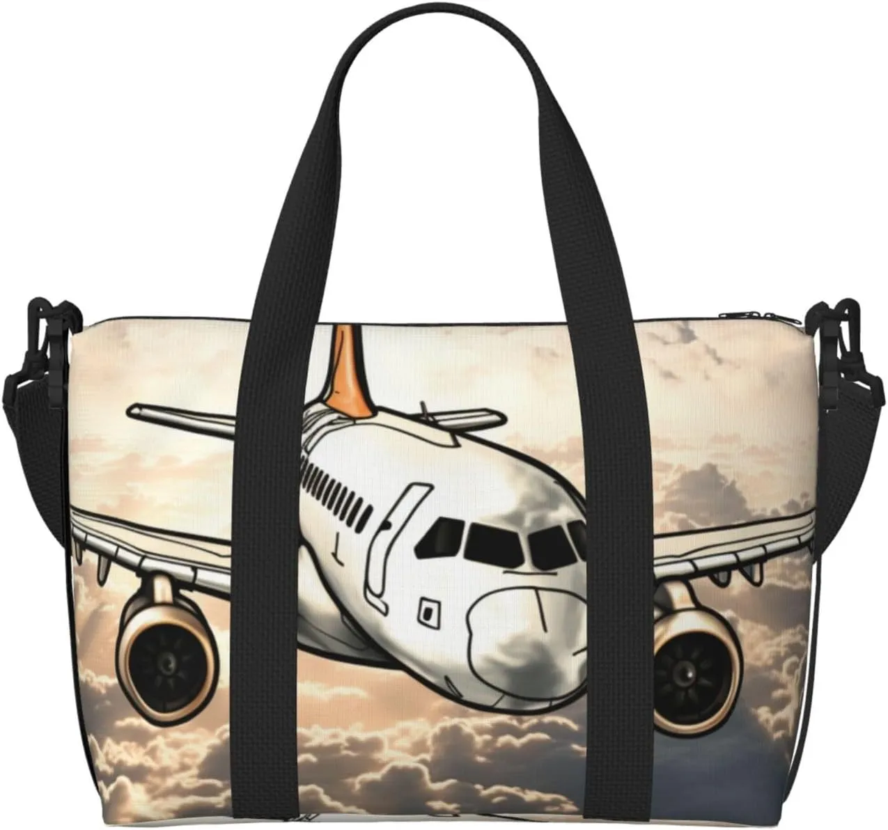 Sports Gym Bag for Women Men Travel Duffel Bag Tote Airplane Flying Weekender Bag Canvas Carry on Overnight Bag for Travel Swimming Fitness Workout Sports Duffle Bag
