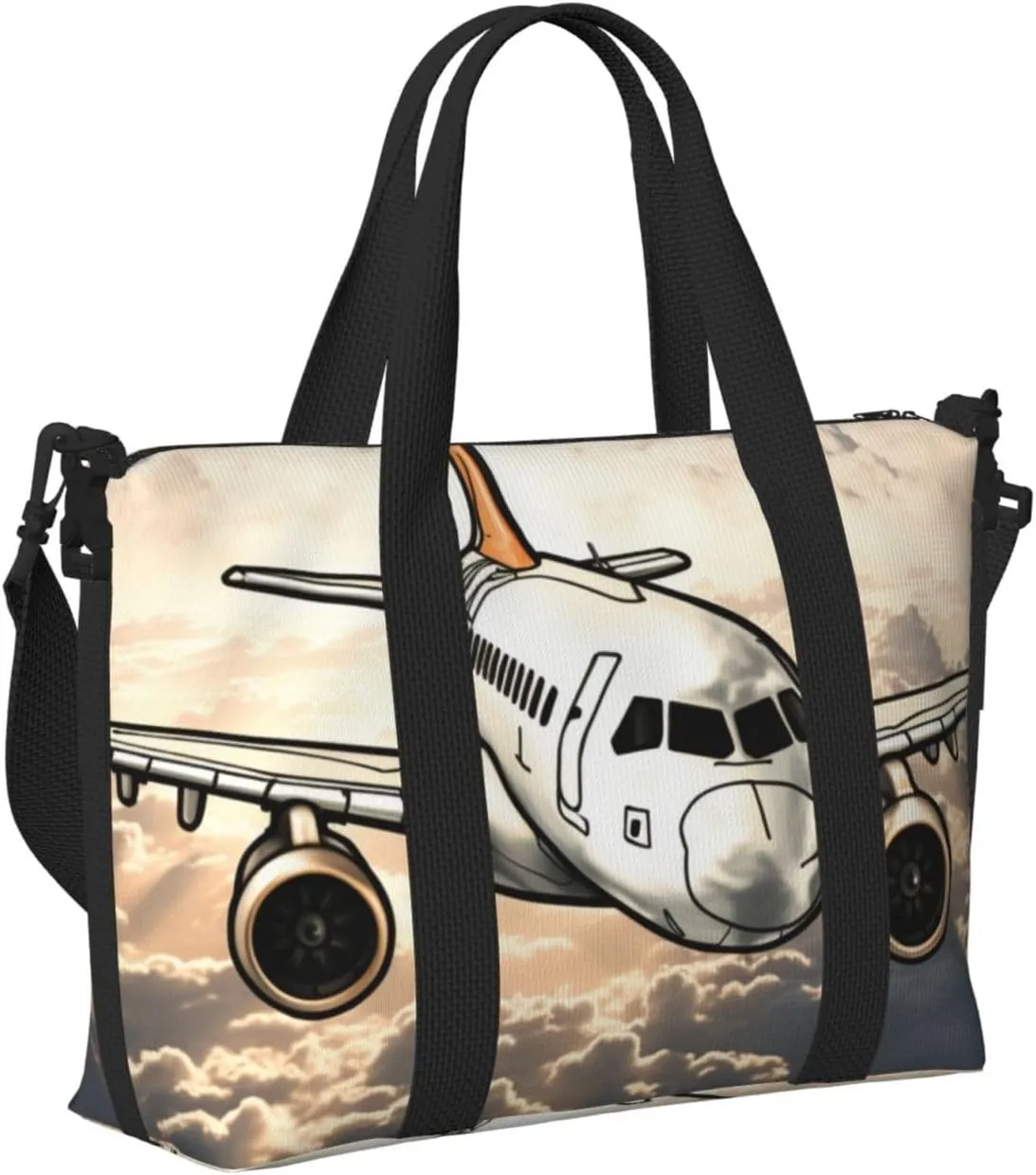 Sports Gym Bag for Women Men Travel Duffel Bag Tote Airplane Flying Weekender Bag Canvas Carry on Overnight Bag for Travel Swimming Fitness Workout Sports Duffle Bag
