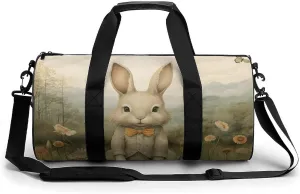 Sports Gym Bag for Women Men Travel Duffel Bag Tote Weekender Bag Sit on The Grass Carry on Overnight Bag for Travel Swimming Fitness Workout Sports Duffle Bag