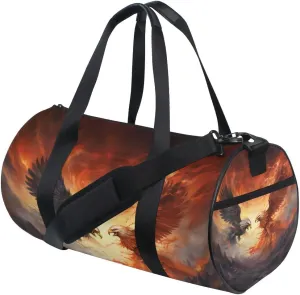 Sports Gym Travel Duffle Bag Fire Fighting Luggage for Men and Women
