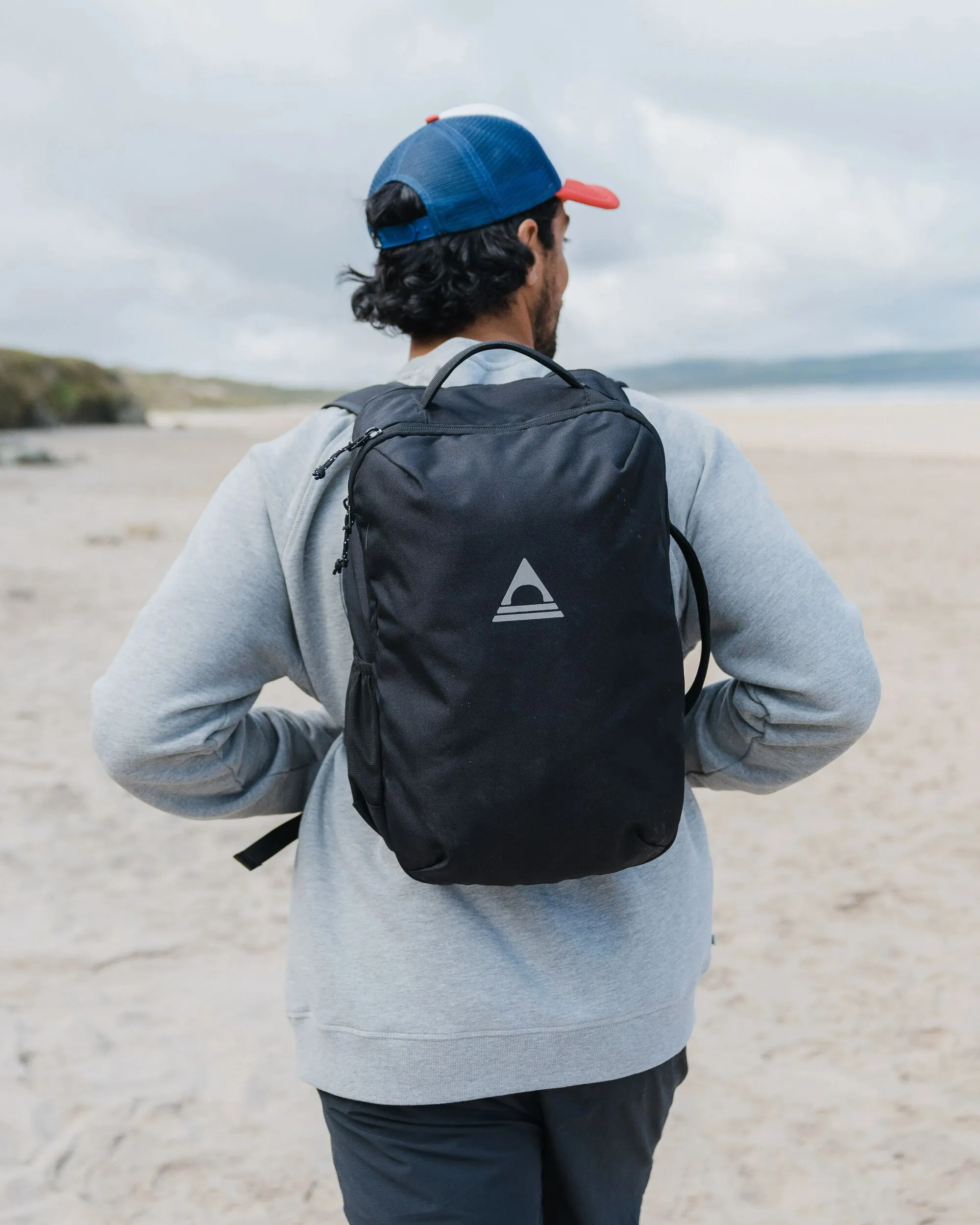 Stratos Duffel Backpack - Black