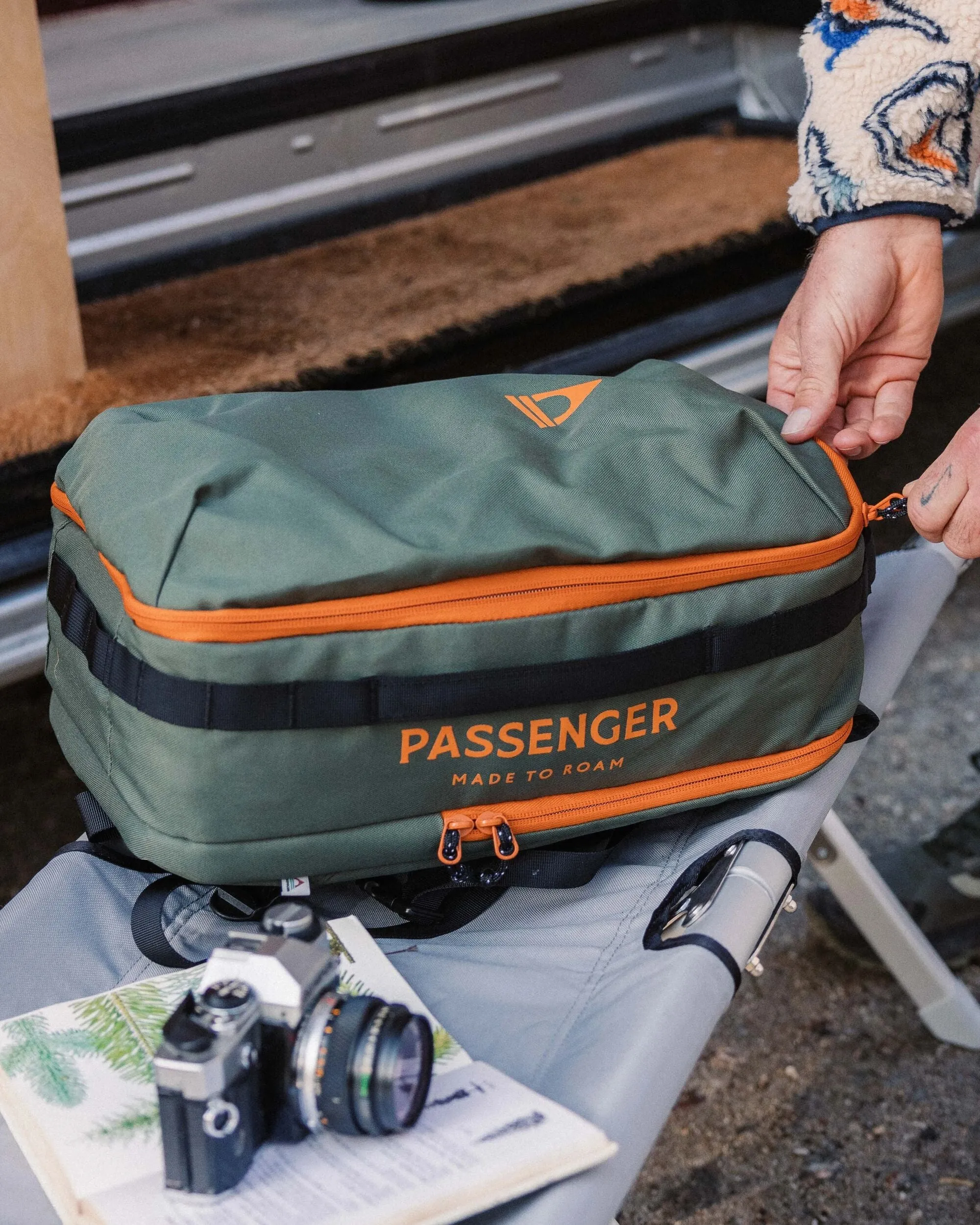 Stratos Duffel Backpack - Khaki