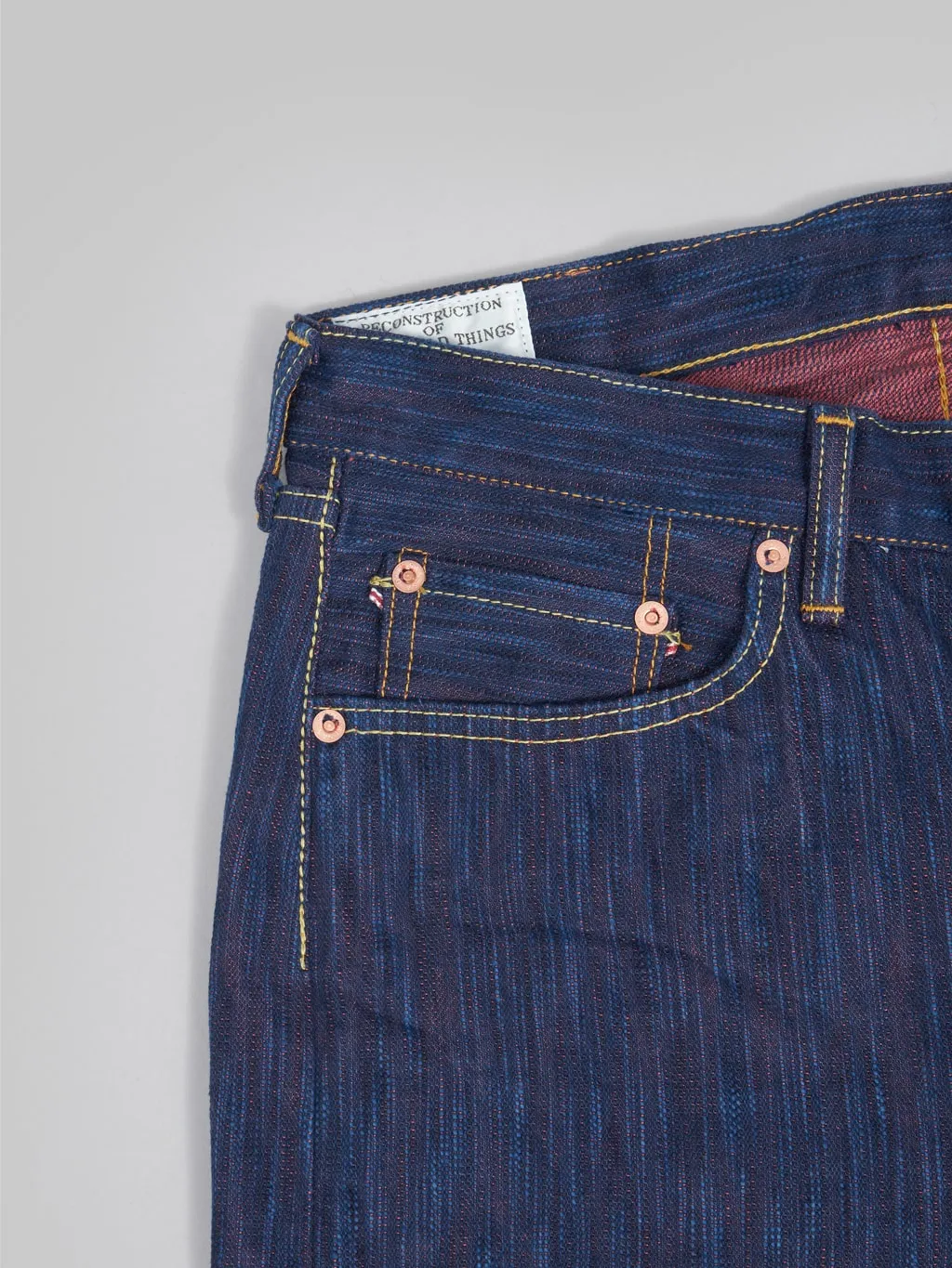 Studio D'artisan SP-084 15oz 45th Anniversary "Tokushima Hinode-Awa Shoai" Regular Straight Jeans