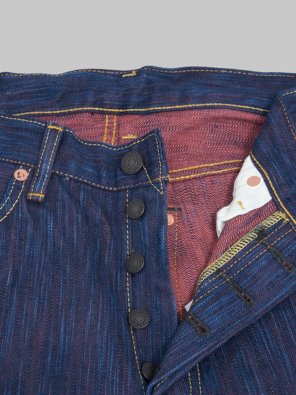 Studio D'artisan SP-084 15oz 45th Anniversary "Tokushima Hinode-Awa Shoai" Regular Straight Jeans
