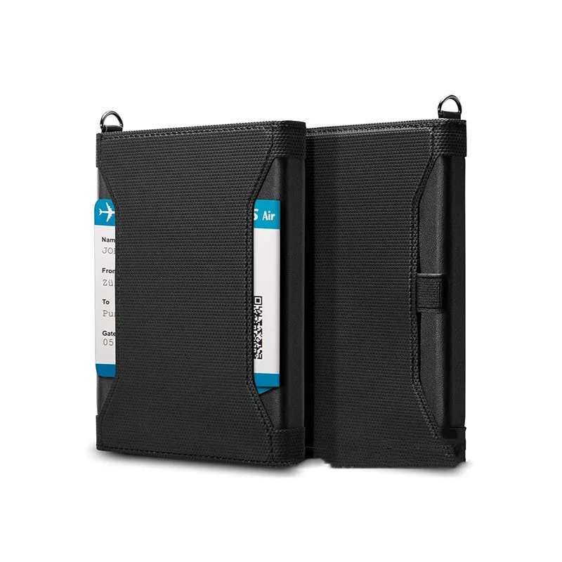 Stylish Durable Multifunctional Men's Short Passport Case