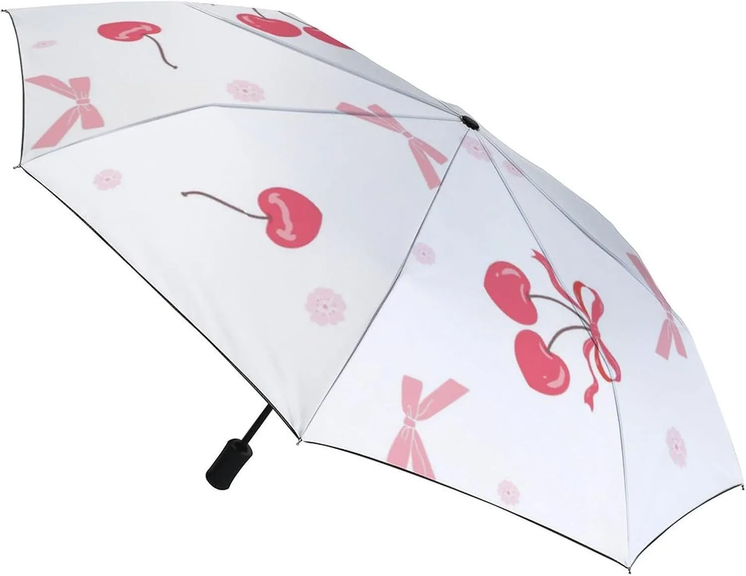 Summer Anchors Lifebuoys Compact Travel Umbrella, Windproof Waterproof Stick Umbrella Protection Umbrellas