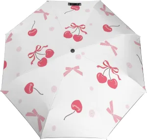 Summer Anchors Lifebuoys Compact Travel Umbrella, Windproof Waterproof Stick Umbrella Protection Umbrellas