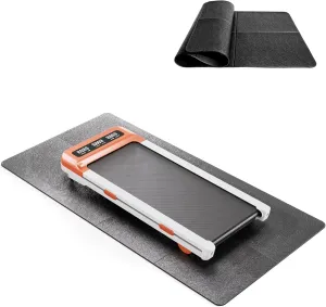 Superun Foldable Fitness Equipment Mat,Floor Protector Exercise Mat,Treadmill Mat with Non-Slip Shock Absorption Waterproof, Fitness Equipment Mats to Protect Floor for Home Gym