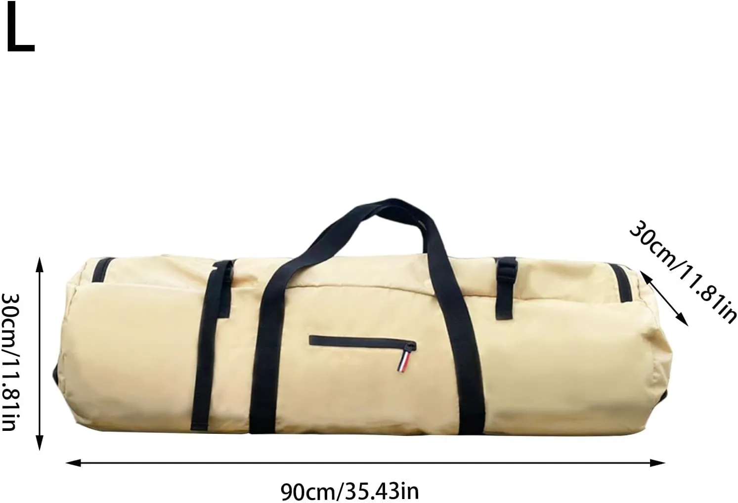 Tent Storage Bag - Large Duffle Organizer, Foldable Travel Duffel Bag | Multifunctional Travel Tent Organizer, Double Handle Design Duffel Travel Sports, Waterproof Zippered Tent Bag for Outdoor Gear(