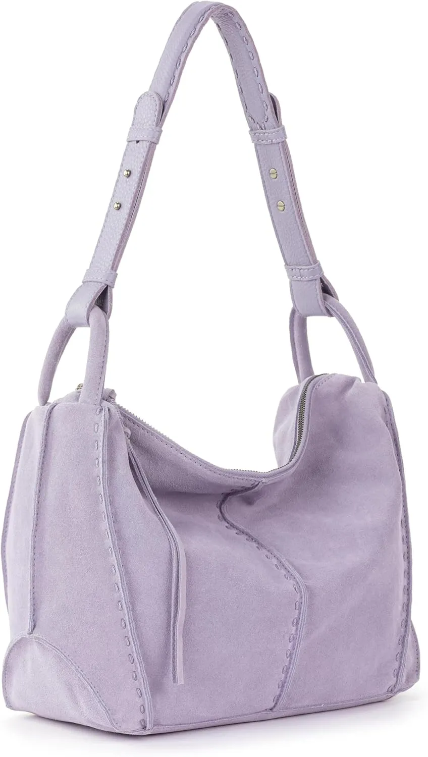 The Sak Los Feliz Hobo Purse - Premium Large Leather Women's Handbag for Everyday & Travel - Durable Purse With Zipper Pocket