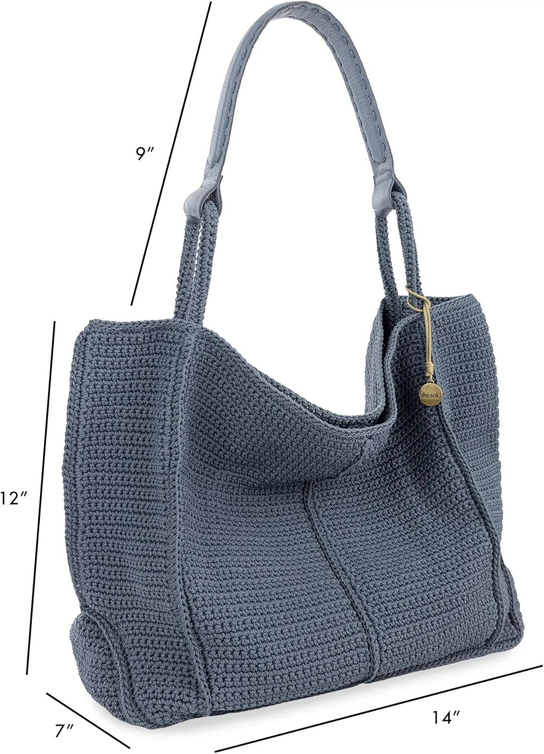 The Sak Los Feliz Large Tote Bag - Woman's Purse For Everyday, Travel, Beach Bag - Roomy Handbag With Shoulder Bag Strap