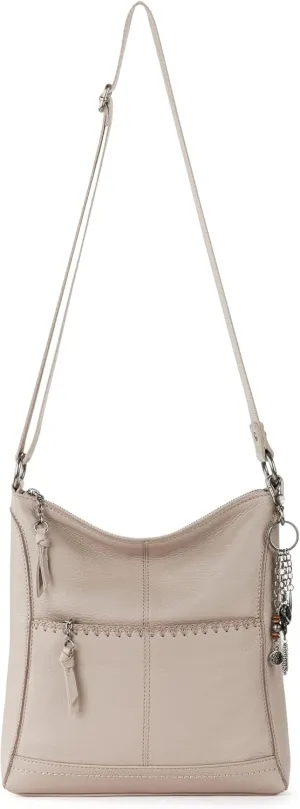The Sak Lucia Leather Crossbody Purse - Premium Leather Women's Handbag for Everyday & Travel - Cross Body Bag With Zipper