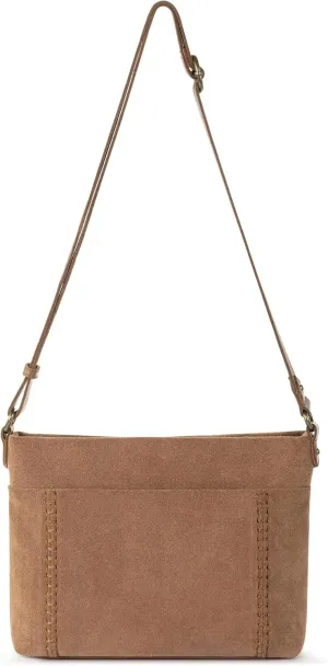 The Sak Melrose Crossbody Purse - Premium Leather Women's Handbag for Everyday & Travel - Cross Body Bag With Zipper Closure
