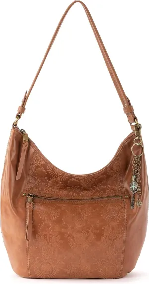 The Sak Sequoia Hobo Bag - Premium Large Leather Women's Handbag for Everyday & Travel - Durable Purse With Zipper Pocket