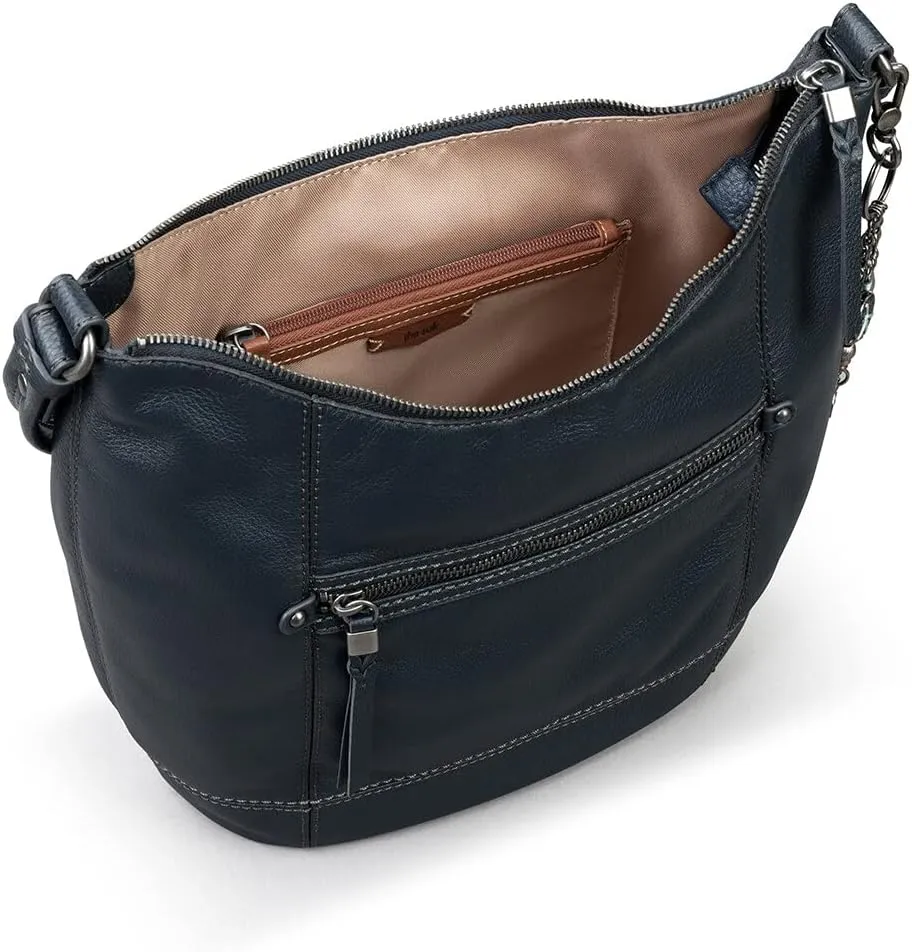 The Sak Sequoia Hobo Bag - Premium Large Leather Women's Handbag for Everyday & Travel - Durable Purse With Zipper Pocket