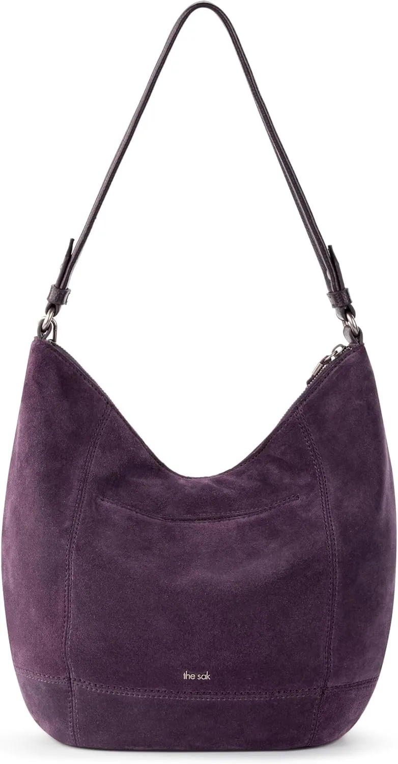 The Sak Sequoia Hobo Bag - Premium Large Leather Women's Handbag for Everyday & Travel - Durable Purse With Zipper Pocket