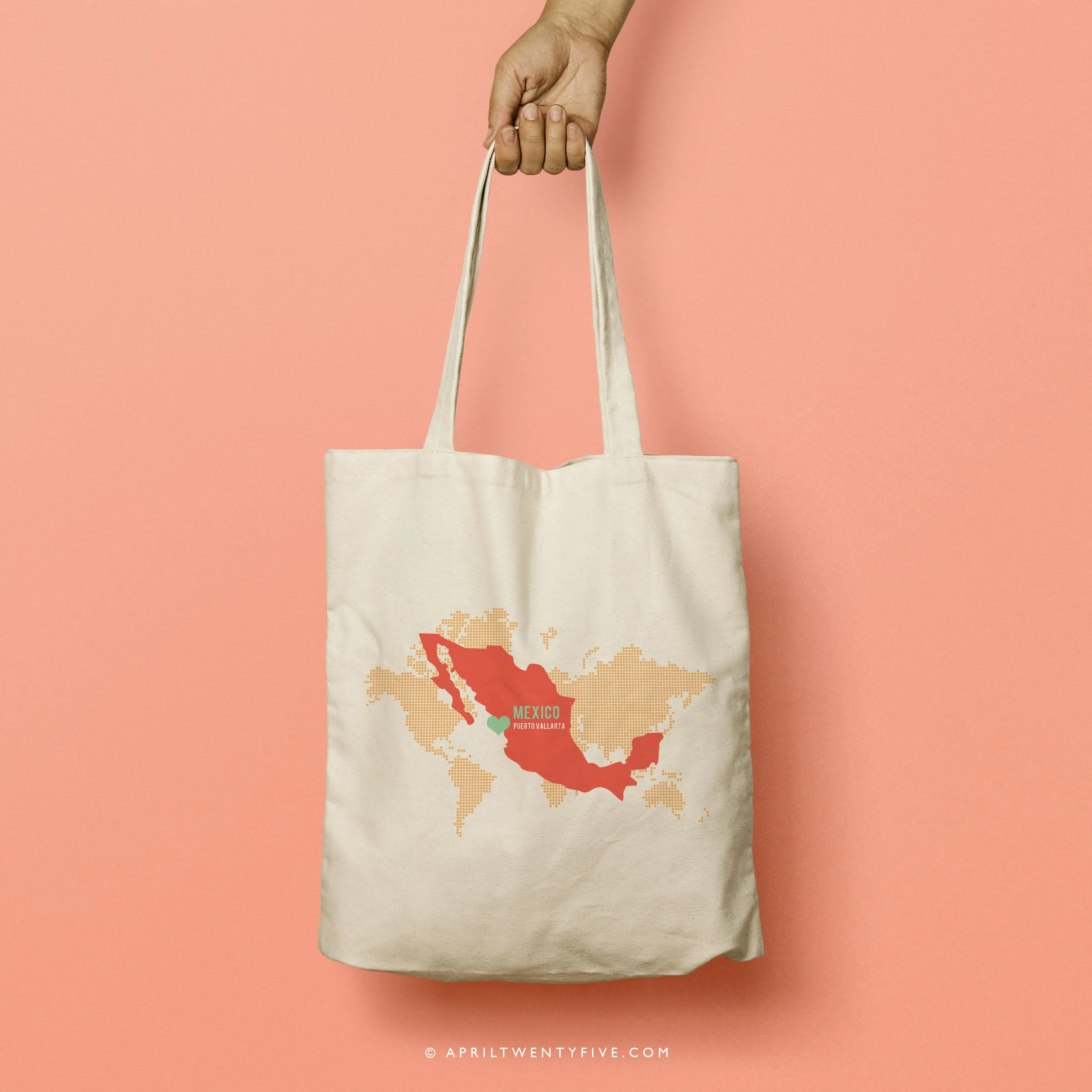 THERESA | Mexico Map Tote