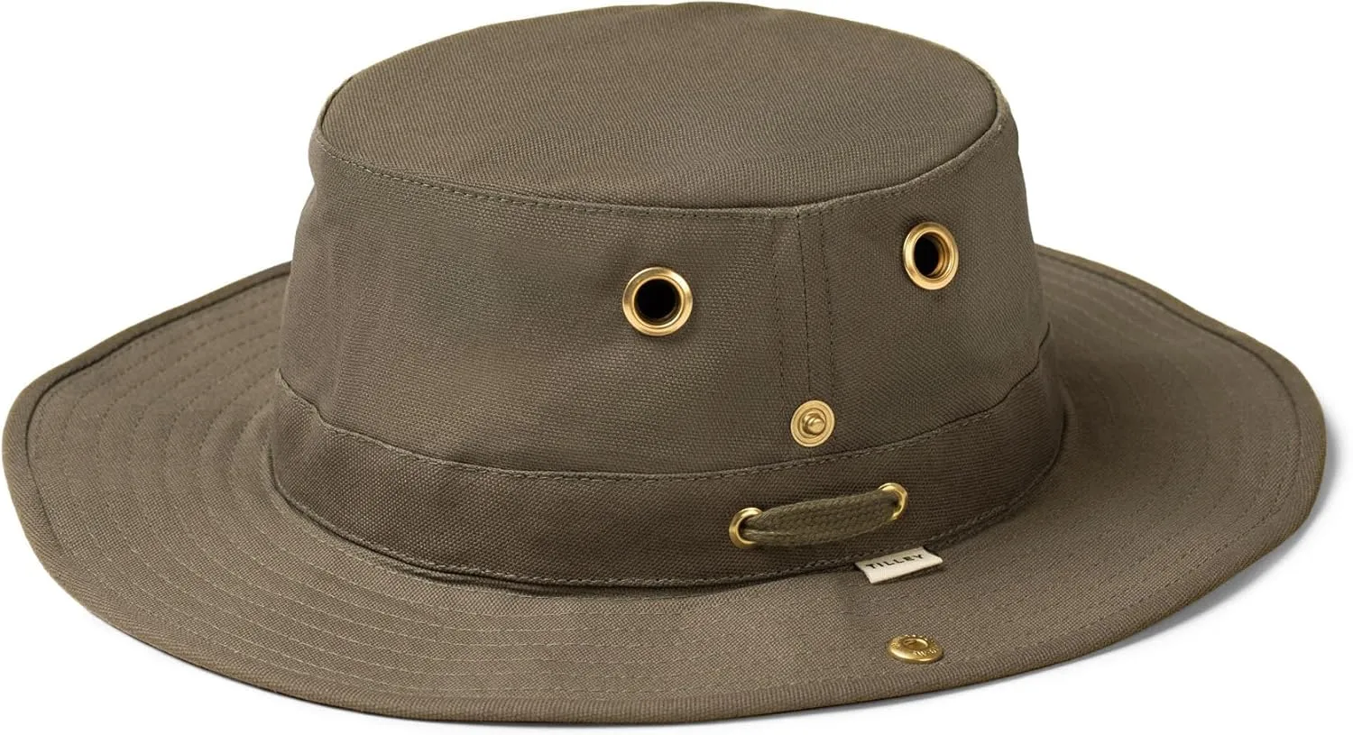 Tilley unisex adult Classic T3 Sun Hat, Olive, 7.75 US