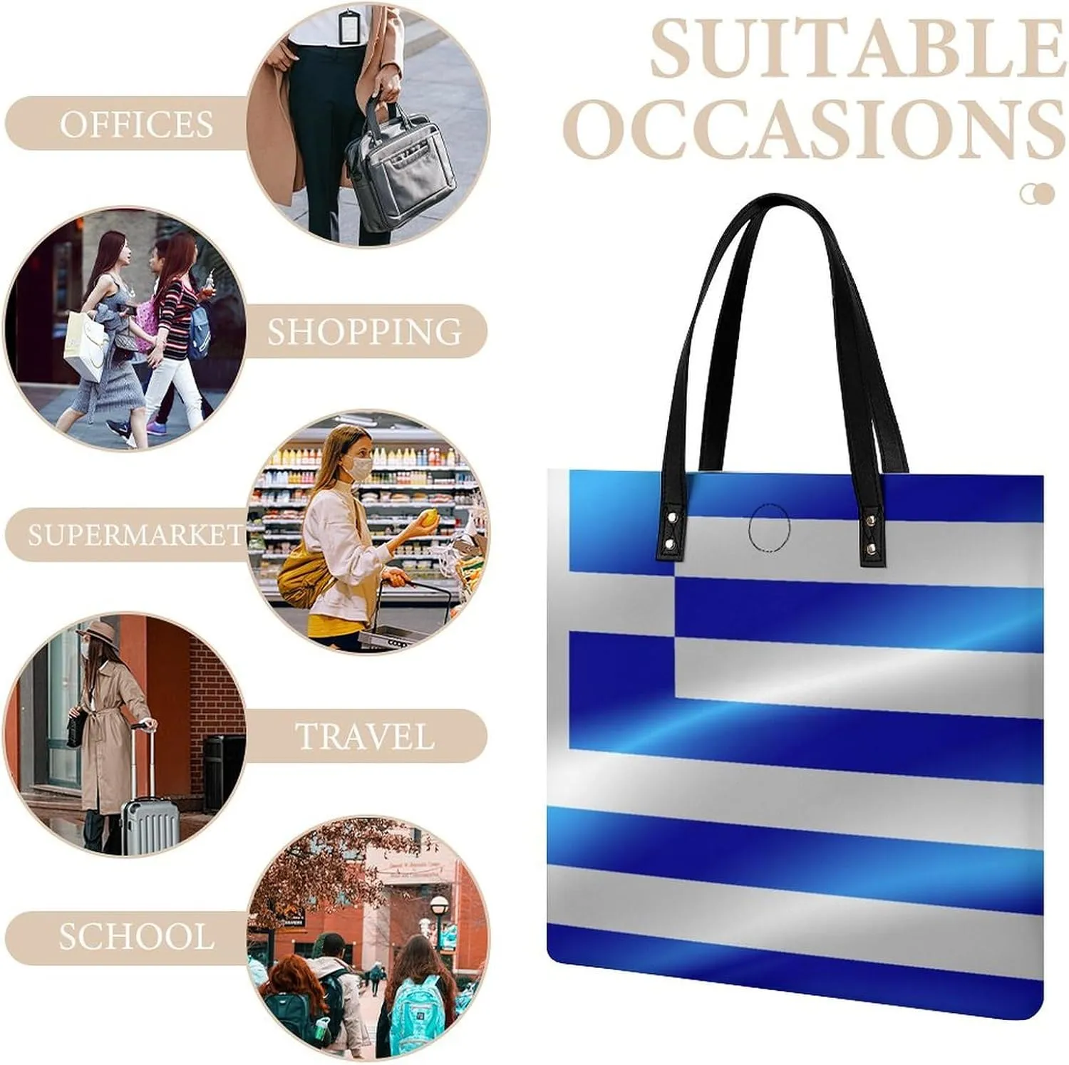 Tote Bags Pu Leather Purses and Handbags for Women Ladies Shoulder Bags
