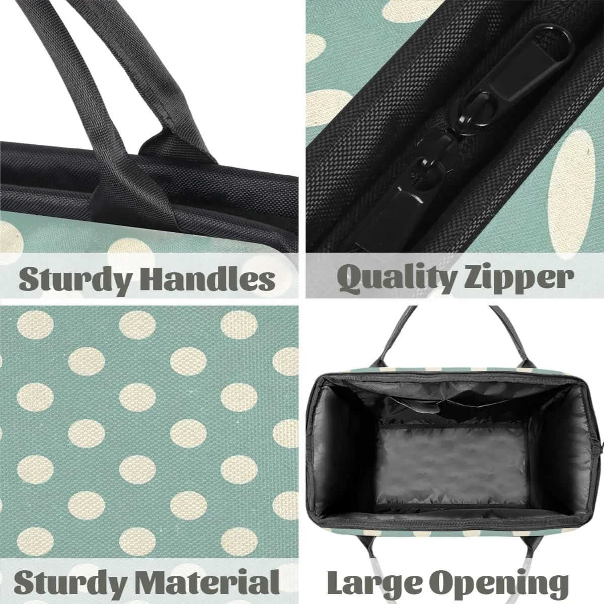 Travel Duffel Bag for Women, Polka Dot Weekender Overnight Bag Carry on Beach Swim Bags Dance Bag Airlines Approved Personal Item Travel Bag for Yoga, Sports, Hospital