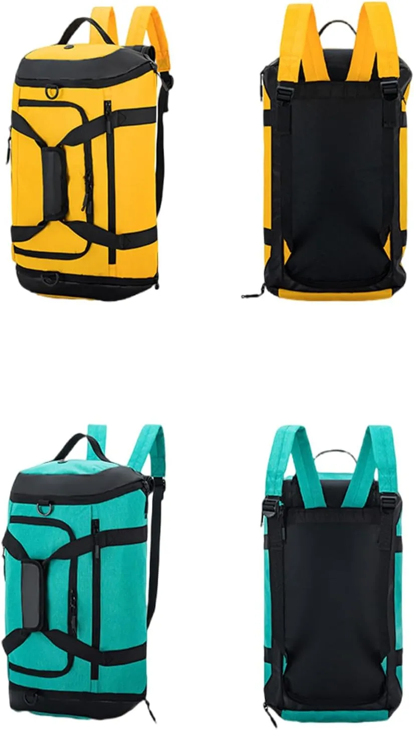 Travel Duffels Bag With Shoulder Strap Watertight Gym Duffle Bag With Wet Pockets Gym Sports Training Bag Sport Handbag