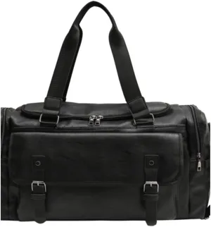 Travel Duffels Men's Business Travel Luggage Bag Storage Handbag Large Capacity Shoulder Crossbody Bag Business Travel Bag(Black)