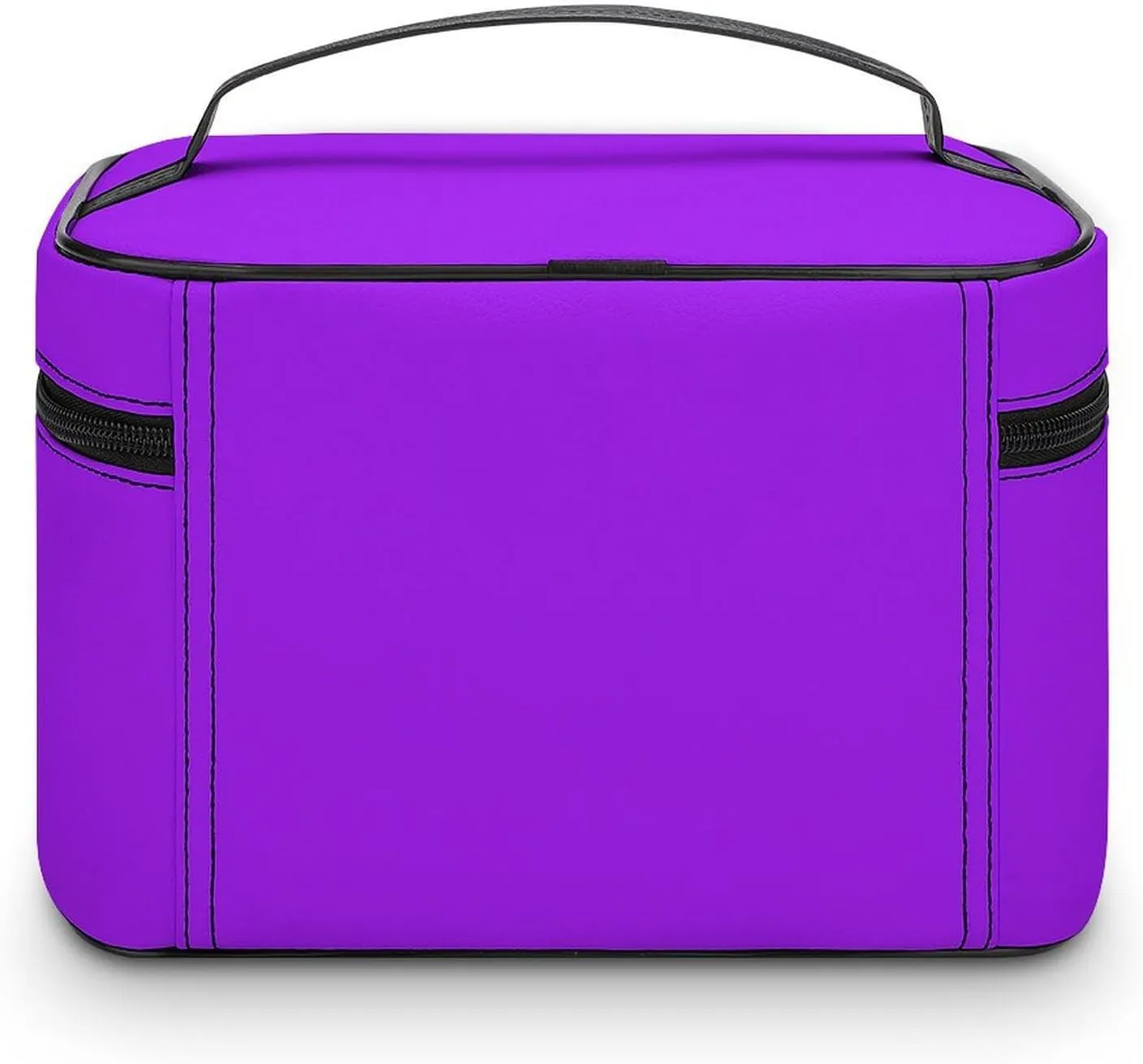 Travel Makeup Bag, Bright Violet Trend Color Cosmetic Bags for Women Large Capacity Waterproof Toiletry Bag Make up Organizer