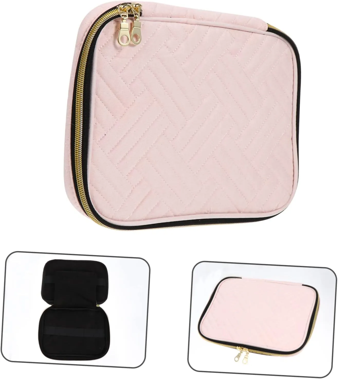 Travel Makeup Brush Case Miss Necklace Holder Goalkeeper, As Shown 1, 26x20cm