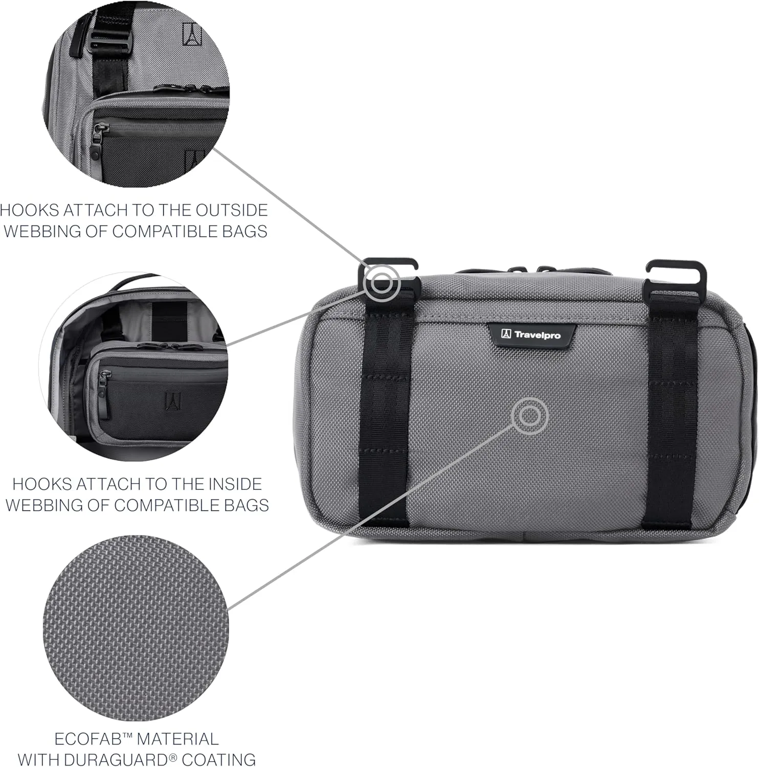 Travelpro Altitude Travel Essentials Organizaton Kit, Men and Women