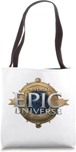 Universal Epic Universe Logo Tote Bag