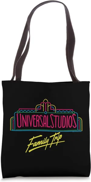 Universal Studios Marquee Family Trip Tote Bag