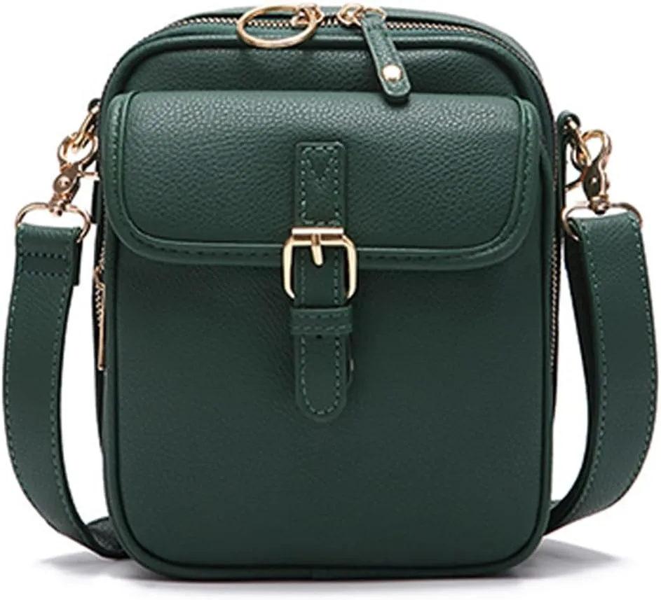 Urvashi Crossbody Leather Bag,Anti Theft Urvashi Cross Body Bags for Women with 10 Card Rfid