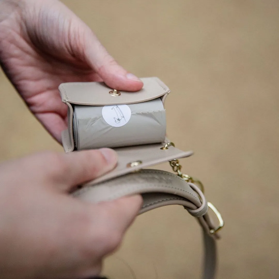 Vegan Leather Waste Bag Holder | Multiple Colours
