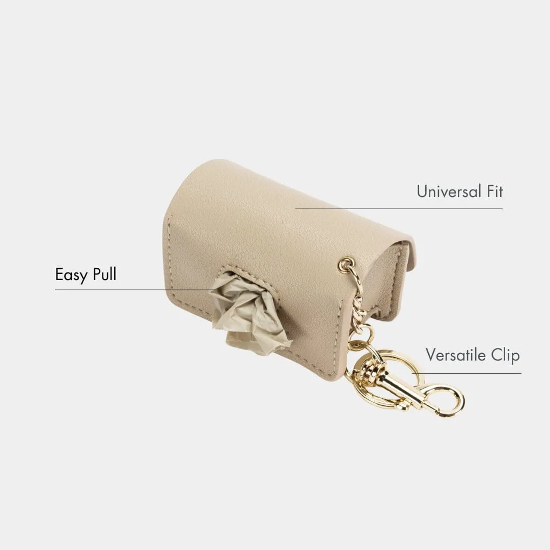 Vegan Leather Waste Bag Holder | Multiple Colours
