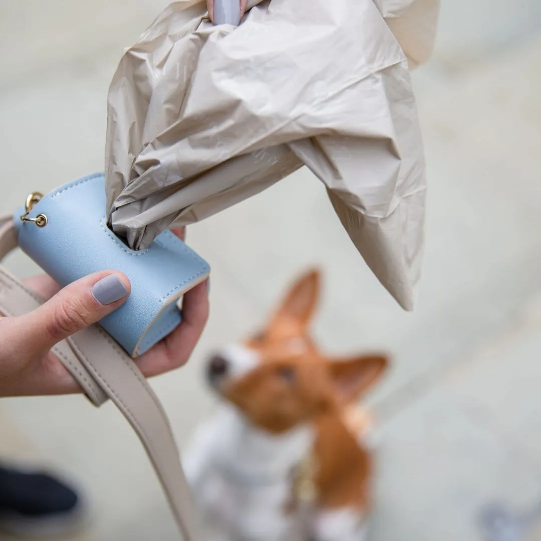 Vegan Leather Waste Bag Holder | Multiple Colours