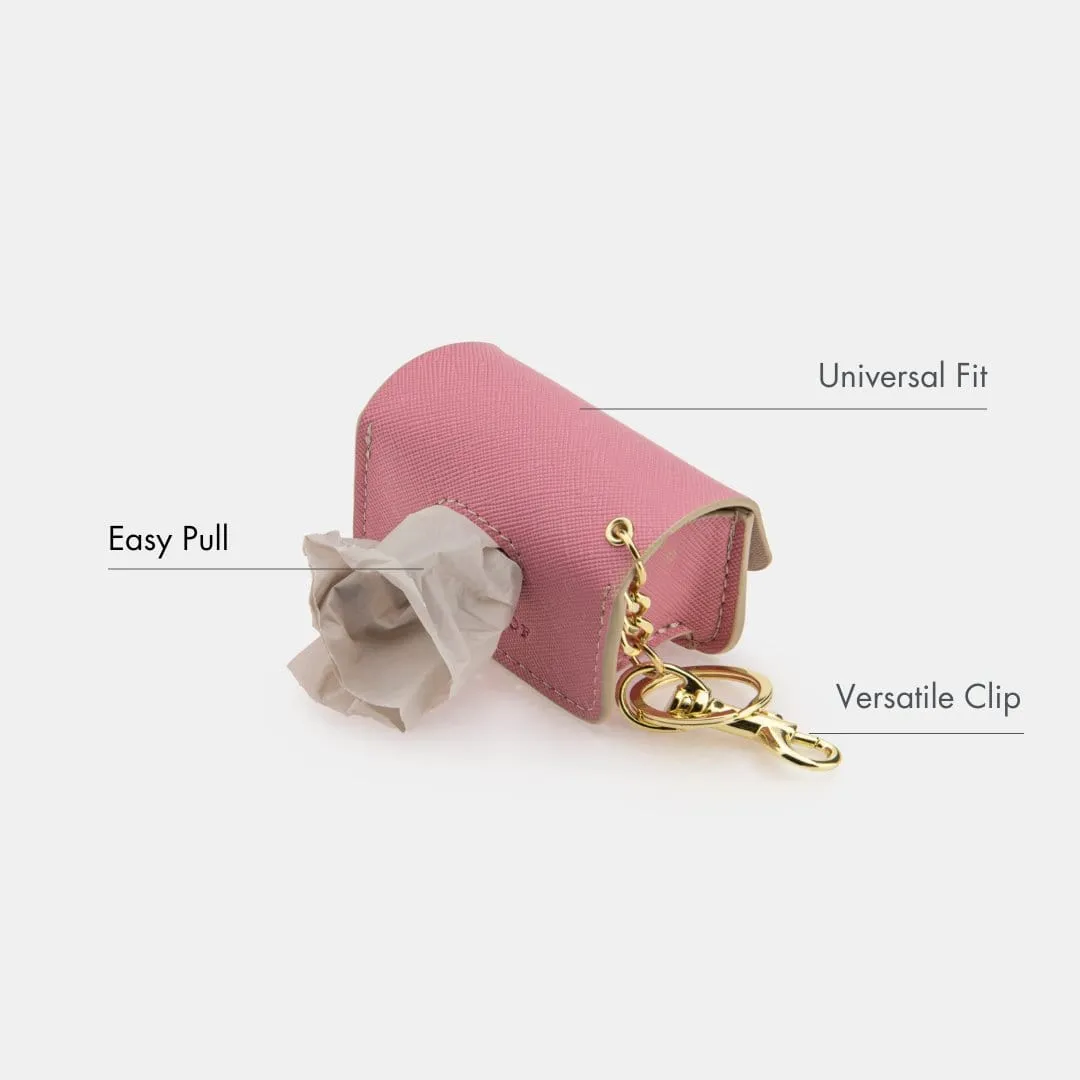 Vegan Leather Waste Bag Holder | Multiple Colours